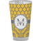 Damask & Moroccan Pint Glass - Full Color - Front View