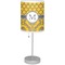 Damask & Moroccan Drum Lampshade with base included