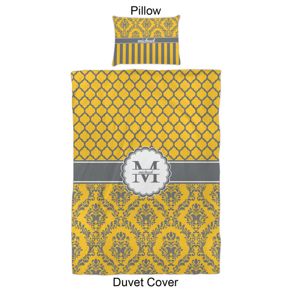 Damask & Moroccan Duvet Cover Set - Twin XL - Approval