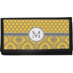Damask & Moroccan Canvas Checkbook Cover (Personalized)