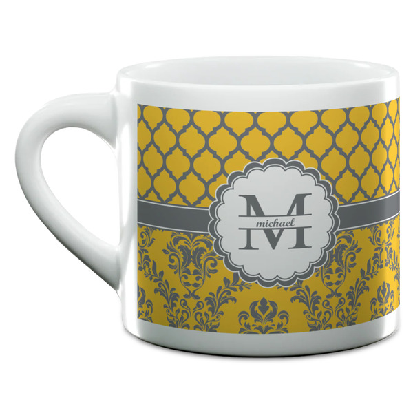 Damask & Moroccan Espresso Cup - 6oz (Double Shot) (MAIN)