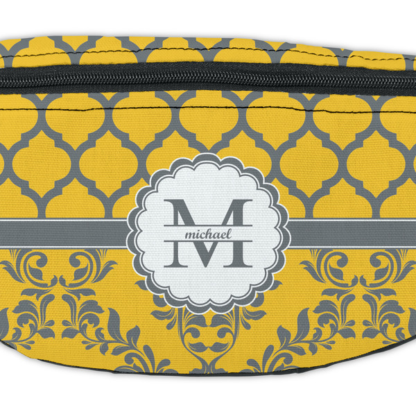 Damask & Moroccan Fanny Pack - Closeup