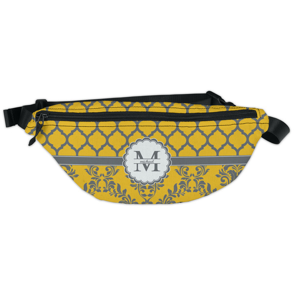 Custom Damask & Moroccan Fanny Pack - Classic Style (Personalized)