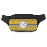 Damask & Moroccan Fanny Pack - Modern Style (Personalized)