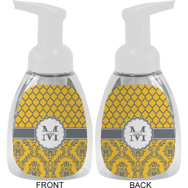 Damask & Moroccan Foam Soap Bottle Approval - White