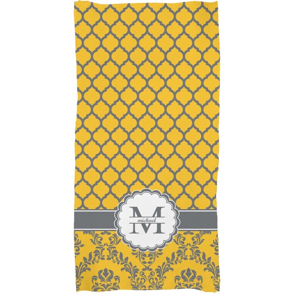 Damask & Moroccan Full Sized Bath Towel - Apvl