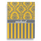 Damask & Moroccan Garden Flags - Large - Double Sided - BACK