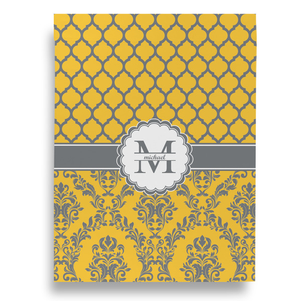 Damask & Moroccan Garden Flags - Large - Single Sided - FRONT