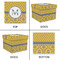 Damask & Moroccan Gift Boxes with Lid - Canvas Wrapped - Medium - Approval