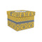 Damask & Moroccan Gift Boxes with Lid - Canvas Wrapped - Small - Front/Main