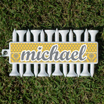 Damask & Moroccan Golf Tees & Ball Markers Set (Personalized)