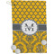 Damask & Moroccan Personalized All Over Golf Towel