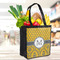 Damask & Moroccan Grocery Bag - LIFESTYLE