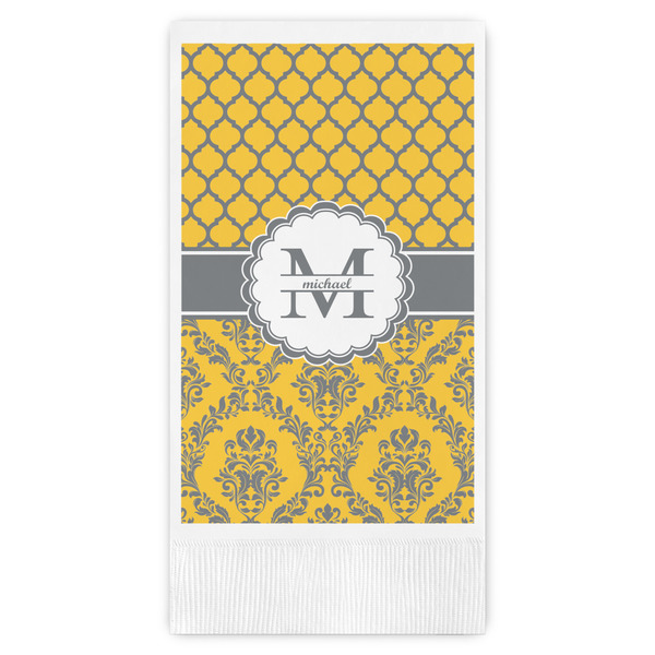 Custom Damask & Moroccan Guest Towels - Full Color (Personalized)