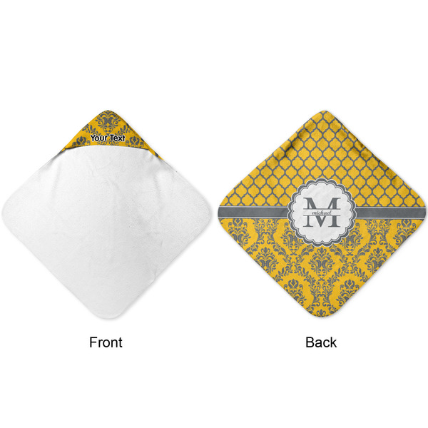 Damask & Moroccan Hooded Baby Towel- Approval