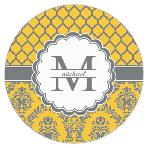 Damask & Moroccan Icing Circle - XSmall - Single