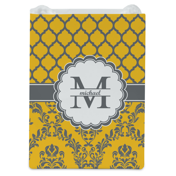 Damask & Moroccan Jewelry Gift Bag - Gloss - Front