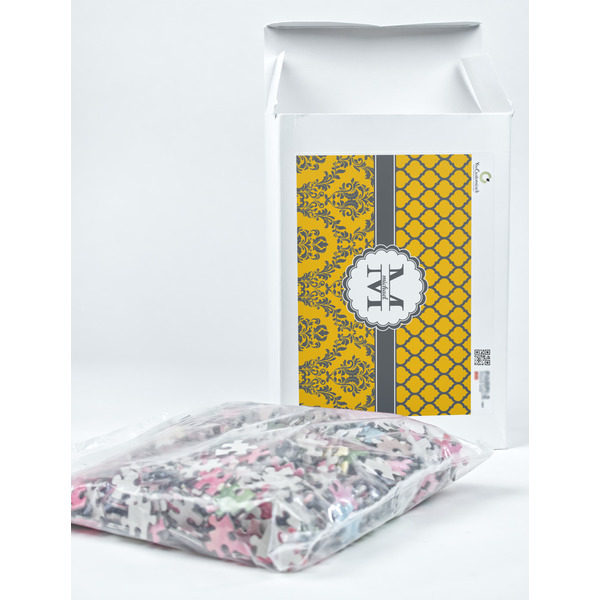 Damask & Moroccan Jigsaw Puzzle 1014 Piece - Box