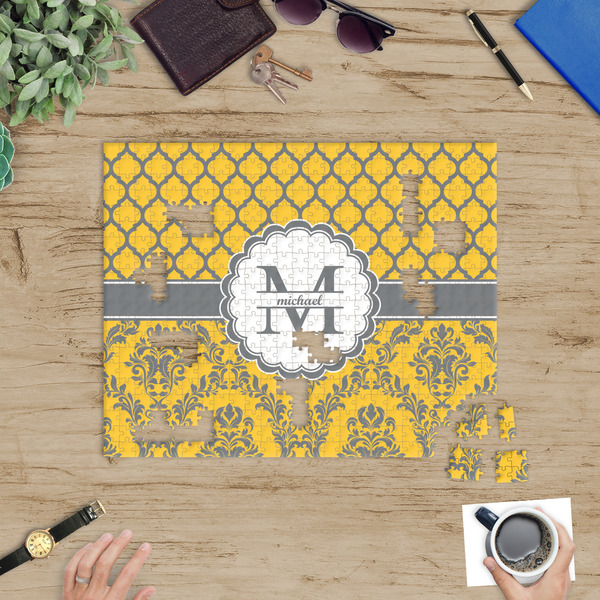Damask & Moroccan Jigsaw Puzzle 500 Piece - In Context