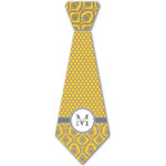 Damask & Moroccan Iron On Tie - 4 Sizes w/ Name and Initial