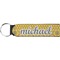 Damask & Moroccan Keychain Fob (Personalized)