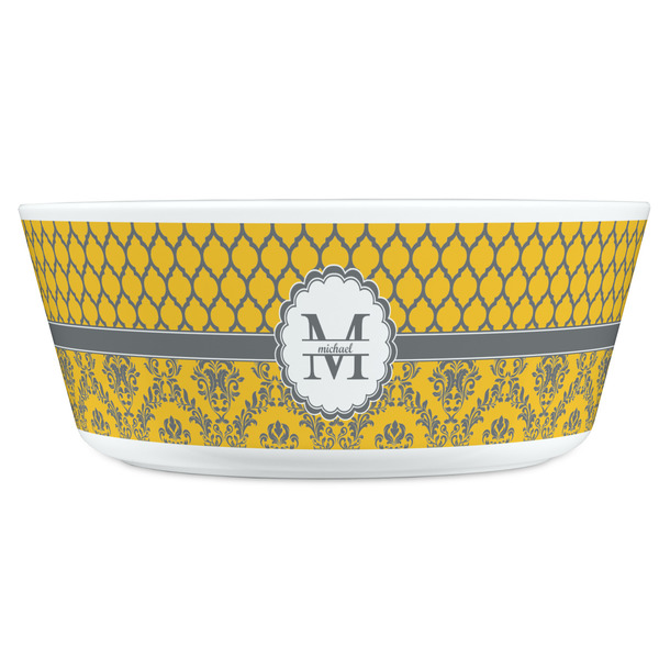 Damask & Moroccan Kids Bowls - FRONT