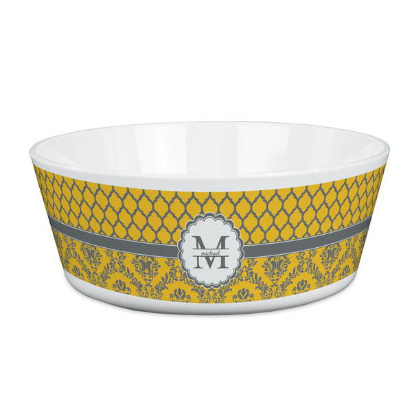 Custom Damask & Moroccan Kid's Bowl (Personalized)