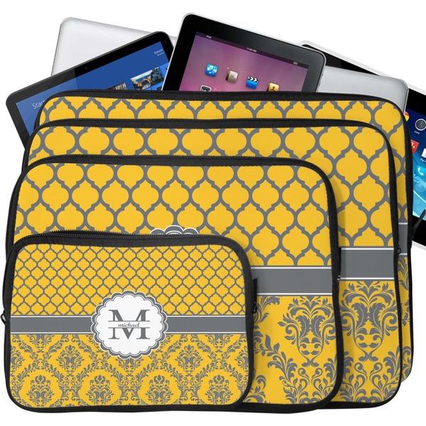 Damask & Moroccan Laptop Case Sizes