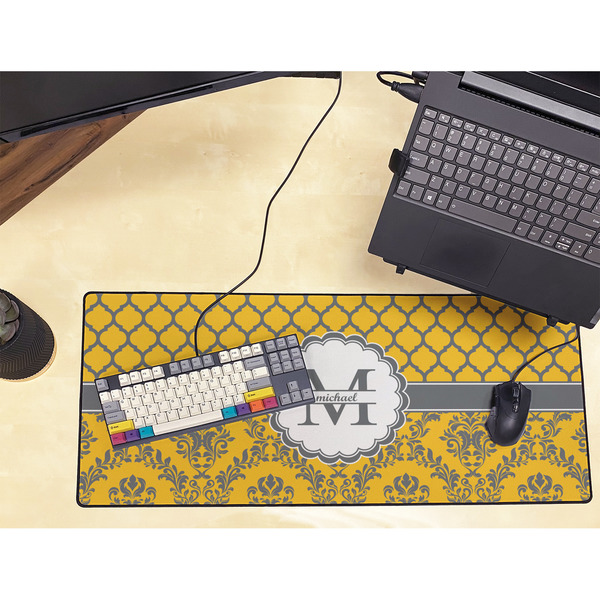 Damask & Moroccan Large Gaming Mats - LIFESTYLE