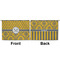 Damask & Moroccan Large Zipper Pouch Approval (Front and Back)