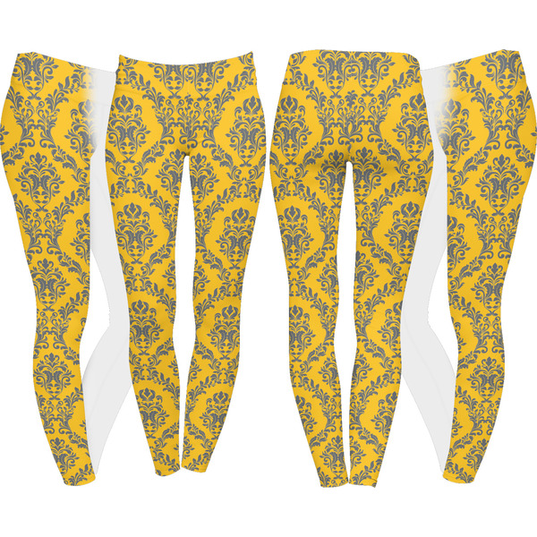 Damask & Moroccan Leggings Turn Around - Apvl