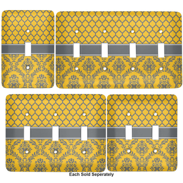 Damask & Moroccan Light Switch Covers all sizes