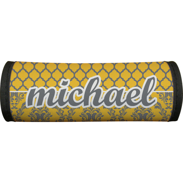 Damask & Moroccan Luggage Handle Wrap