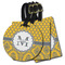 Damask & Moroccan Luggage Tags - 3 Shapes Availabel