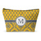 Damask & Moroccan Structured Accessory Purse (Front)