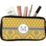 Damask & Moroccan Makeup / Cosmetic Bag - Small (Personalized)