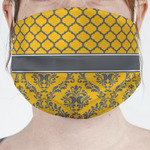 Damask & Moroccan Face Mask Cover