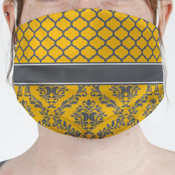 Damask & Moroccan Face Mask Cover (Personalized)