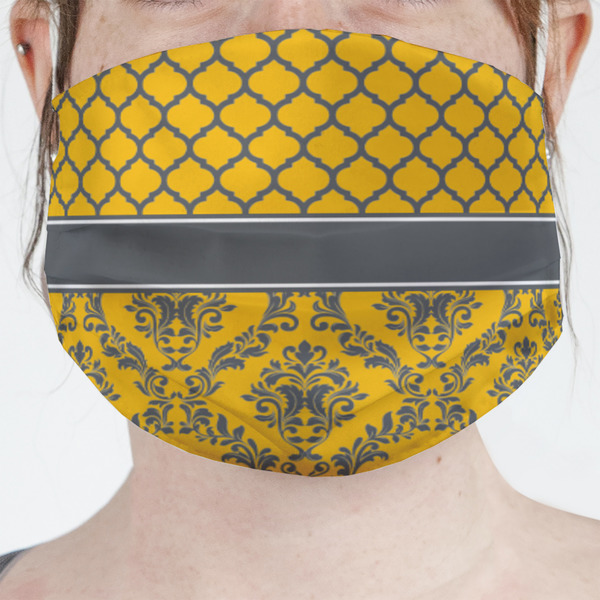 Custom Damask & Moroccan Face Mask Cover