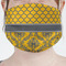 Damask & Moroccan Face Mask Cover