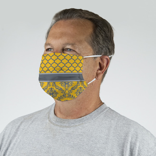 Damask & Moroccan Mask - Quarter View on Guy