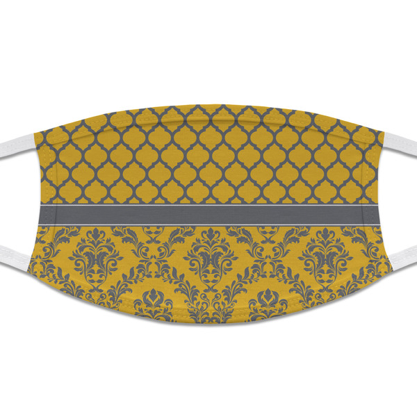 Custom Damask & Moroccan Cloth Face Mask (T-Shirt Fabric)