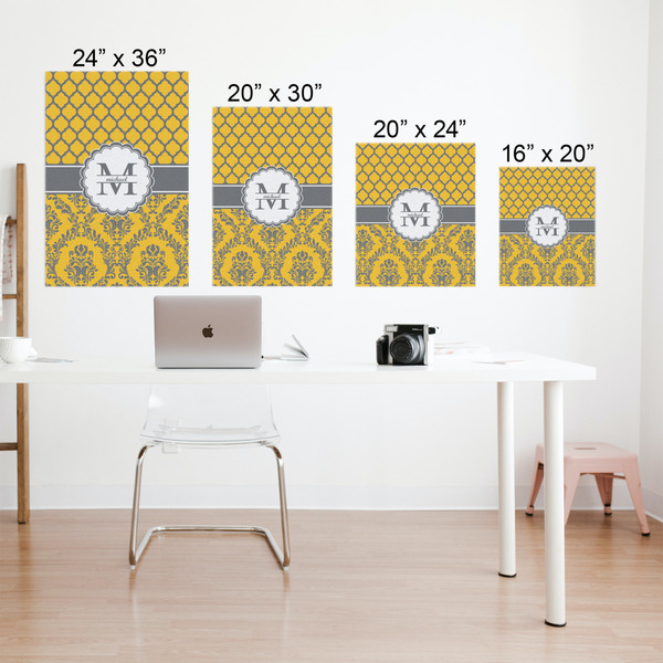 Damask & Moroccan Matte Poster - Sizes