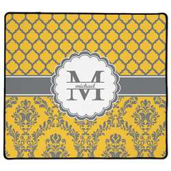 Damask & Moroccan XL Gaming Mouse Pad - 18" x 16" (Personalized)