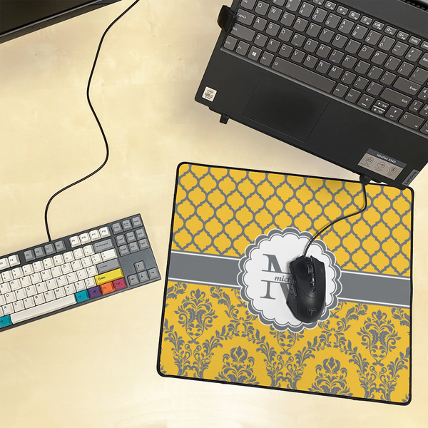 Damask & Moroccan Medium Gaming Mats - LIFESTYLE