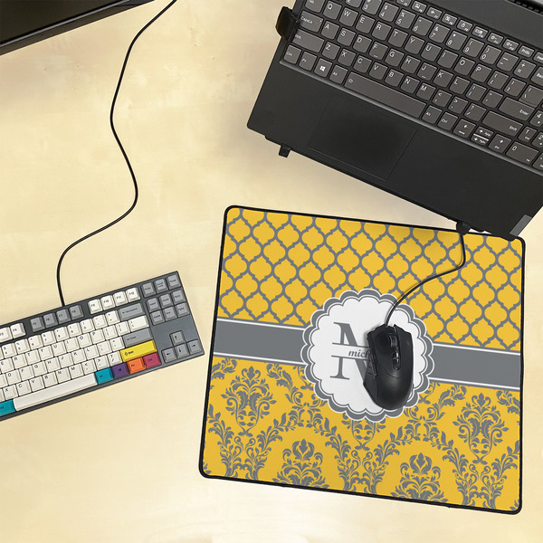 Damask & Moroccan Medium Gaming Mats - LIFESTYLE