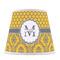 Damask & Moroccan Poly Film Empire Lampshade - Front View