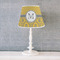 Damask & Moroccan Poly Film Empire Lampshade - Lifestyle