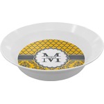 Damask & Moroccan Melamine Bowl (Personalized)