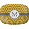 Damask & Moroccan Melamine Platter (Personalized)